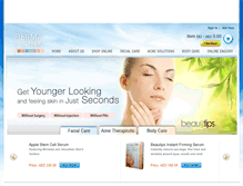 Tablet Screenshot of dermavision-uae.com